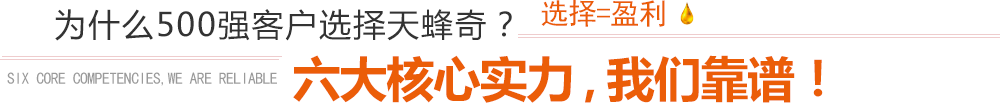 為什么500強(qiáng)客戶(hù)選擇天蜂奇？